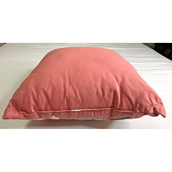 Opalhouse Jungalow Embroidered Winter Scene Hygge Square 18x18 Throw Pillow - Picture 4 of 10